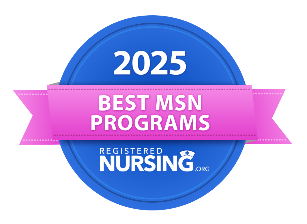 Logo for 2025 Best MSN Programs for registered nursing.org